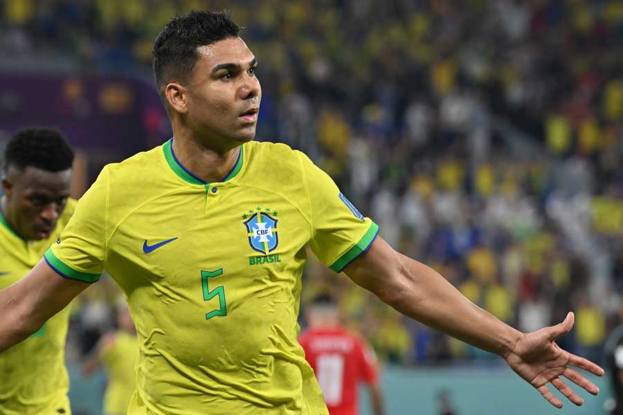 Casemiro scored a late winner for Brazil against Switzerland