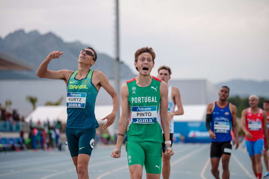 José Carlos Pinto em representação de Portugal