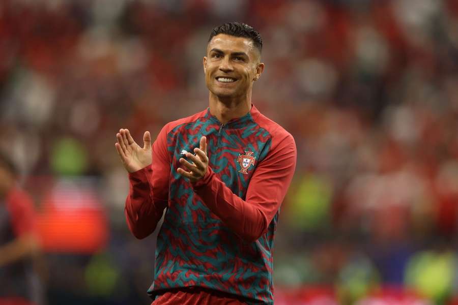 Hvězda portugalské reprezentace Cristiano Ronaldo