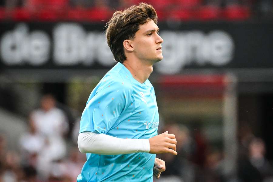 Balerdi en Ligue 1 le mois dernier.