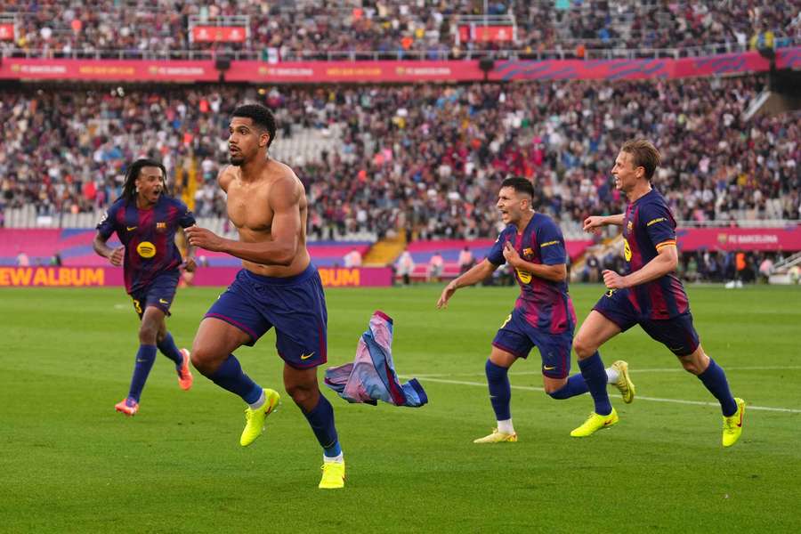 Araujo a marcat pentru Barcelona