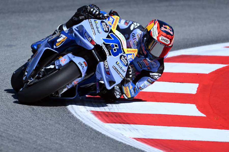 Alex Marquez ce samedi. Alex Marquez ce samedi.