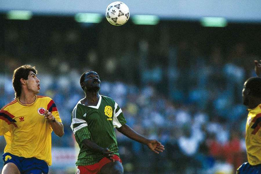 Roger Milla war jahrelang der Ein-Mann-Sturm von Kamerun. Roger Milla war jahrelang der Ein-Mann-Sturm von Kamerun.