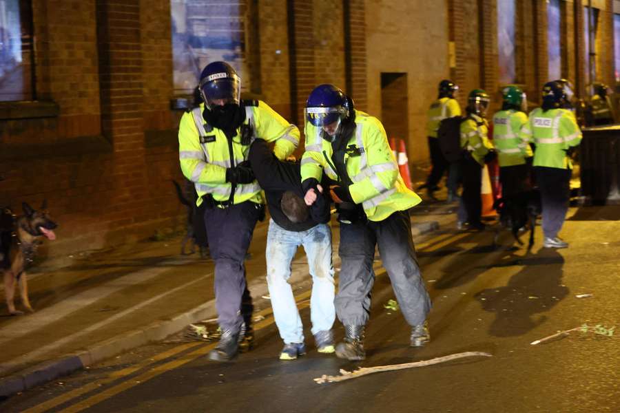 De politie had het er maar druk mee afgelopen donderdag