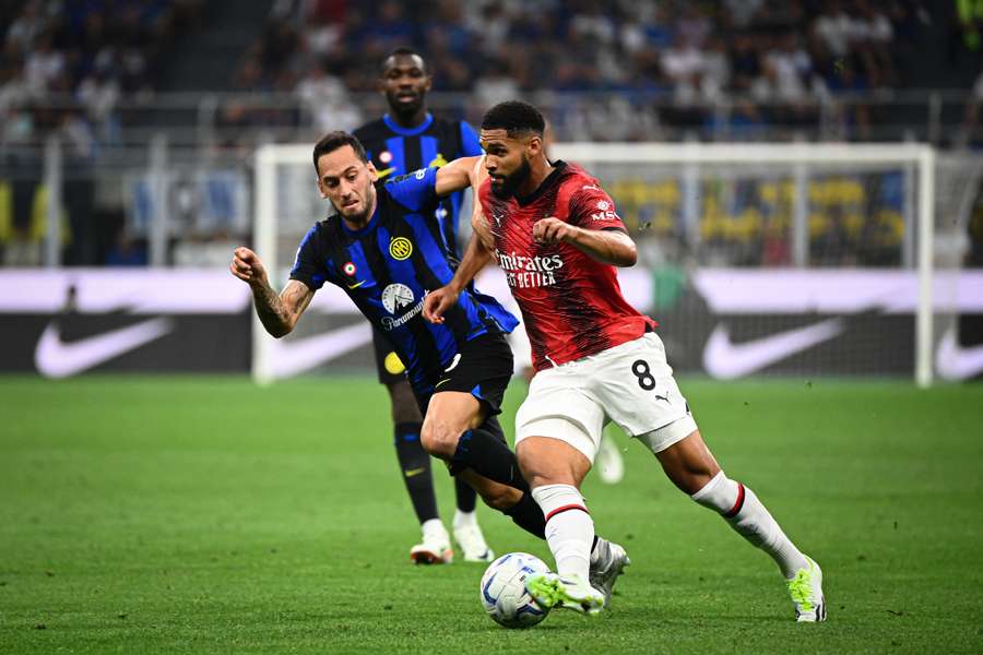 Loftus-Cheek em ação contra o rival Inter