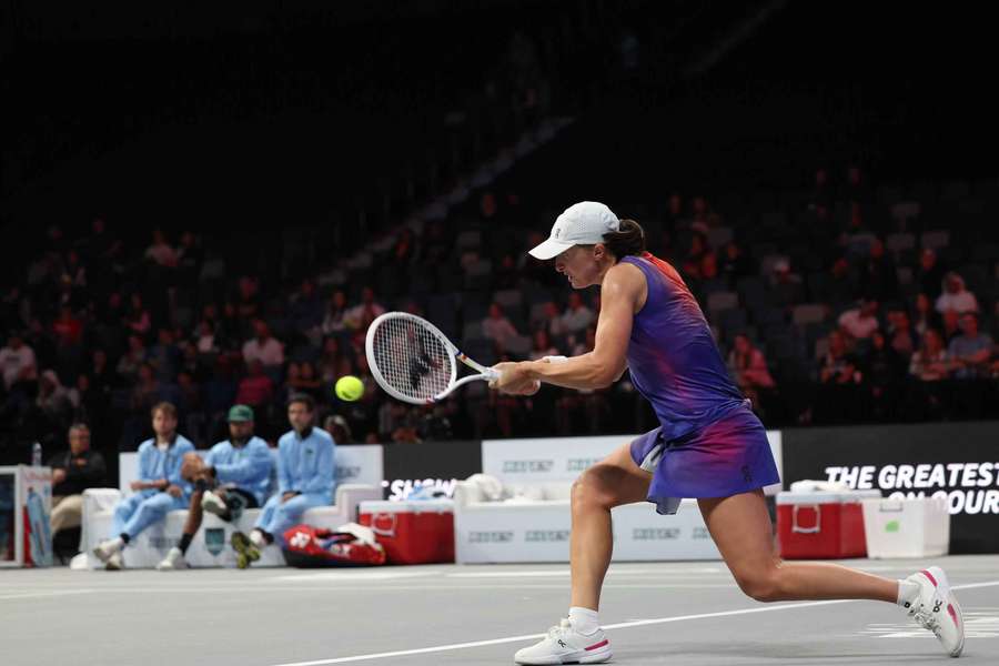 Świątek górą w singlu i w deblu w kolejnych meczach World Tennis League