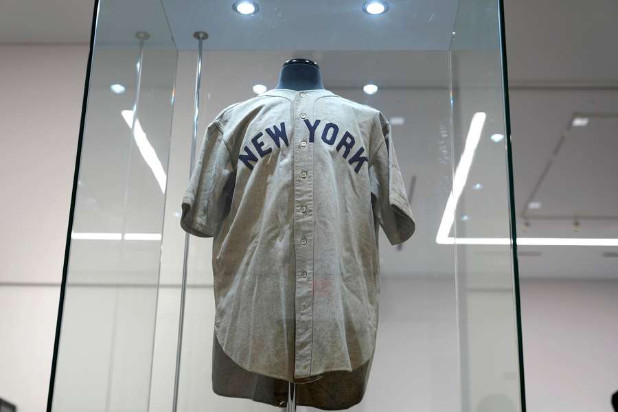 La maglia di Babe Ruth all'asta