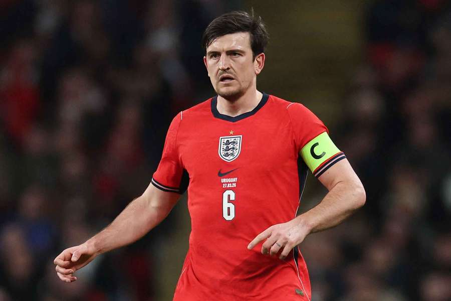 Inglaterra de Maguire vem de empate em 1 a 1 com o Uruguai