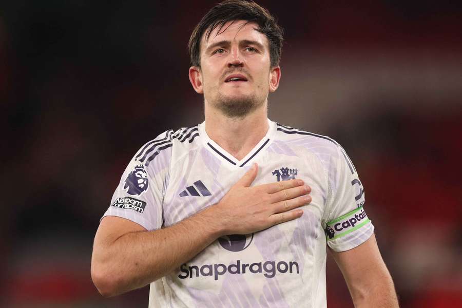 Harry Maguire scored the winning goal for Manchester United on Sunday evening