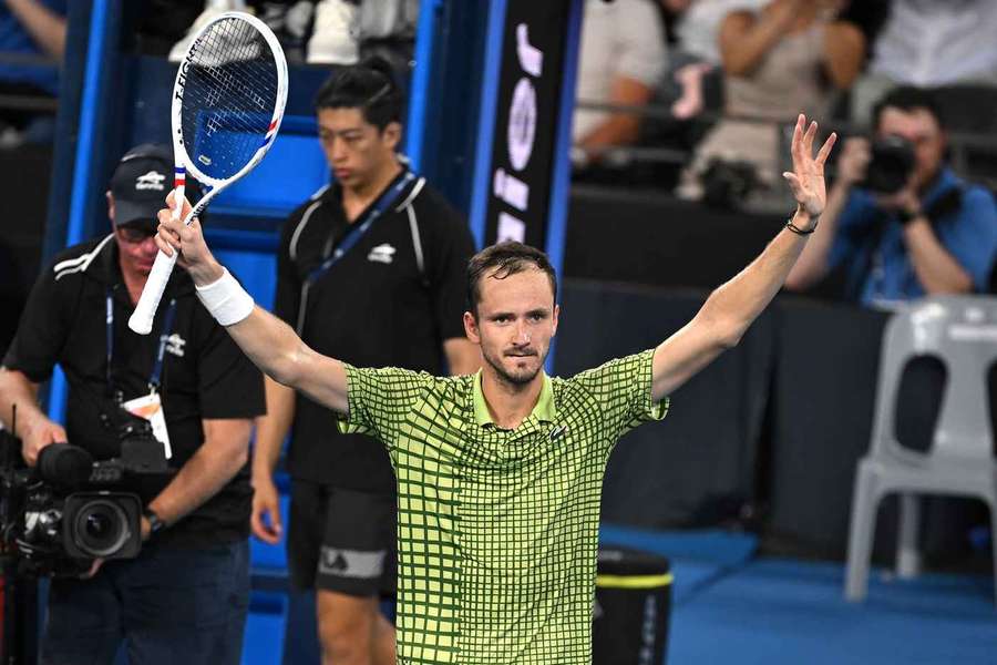 Medvedev alcançou a conquista do troféu