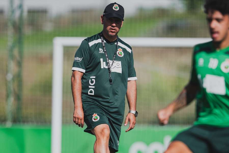 José Alberto López, durante el entrenamiento previo al partido ante el Rayo José Alberto López, durante el entrenamiento previo al partido ante el Rayo