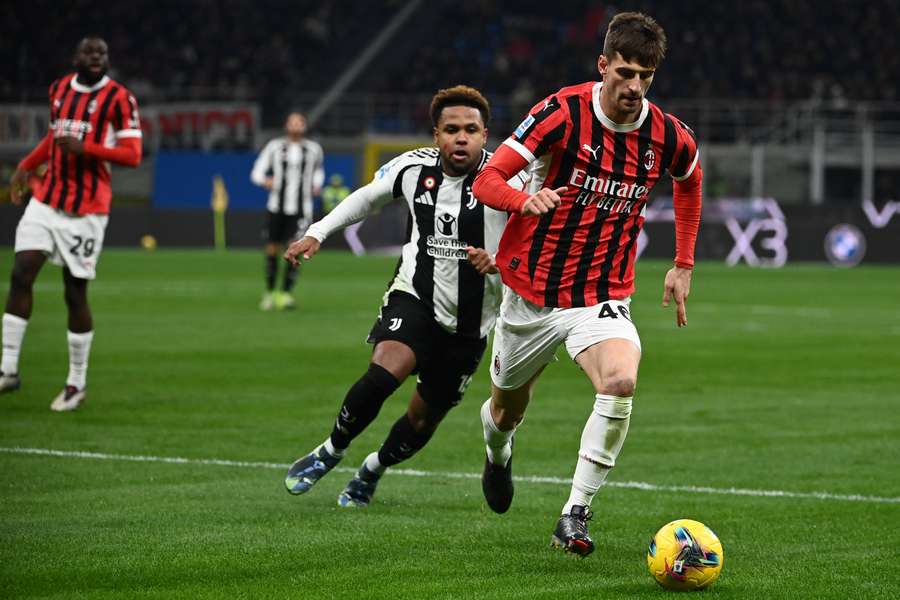 Gabbia contro la Juventus