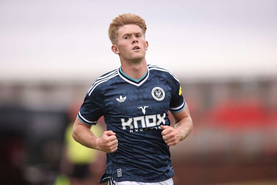 Newcastle United defender Lewis Hall. Newcastle United defender Lewis Hall.