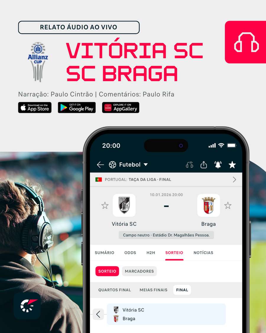 Acompanhe o relato no site ou na app