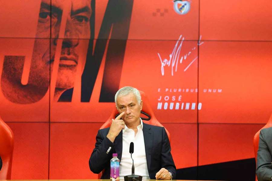 Mourinho regressou ao Benfica