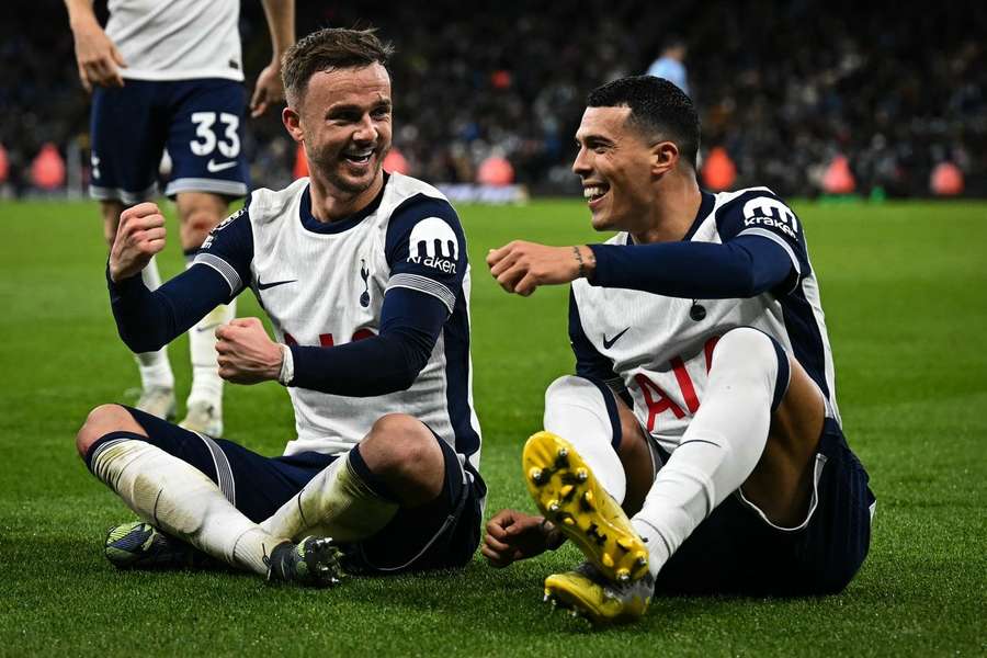 Maddison celebrou aniversário com triunfo do Tottenham na casa do Manchester City