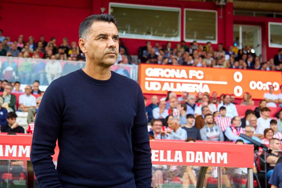 Técnico do Girona tem oportunidade de avançar com o clube na Liga dos Campeões