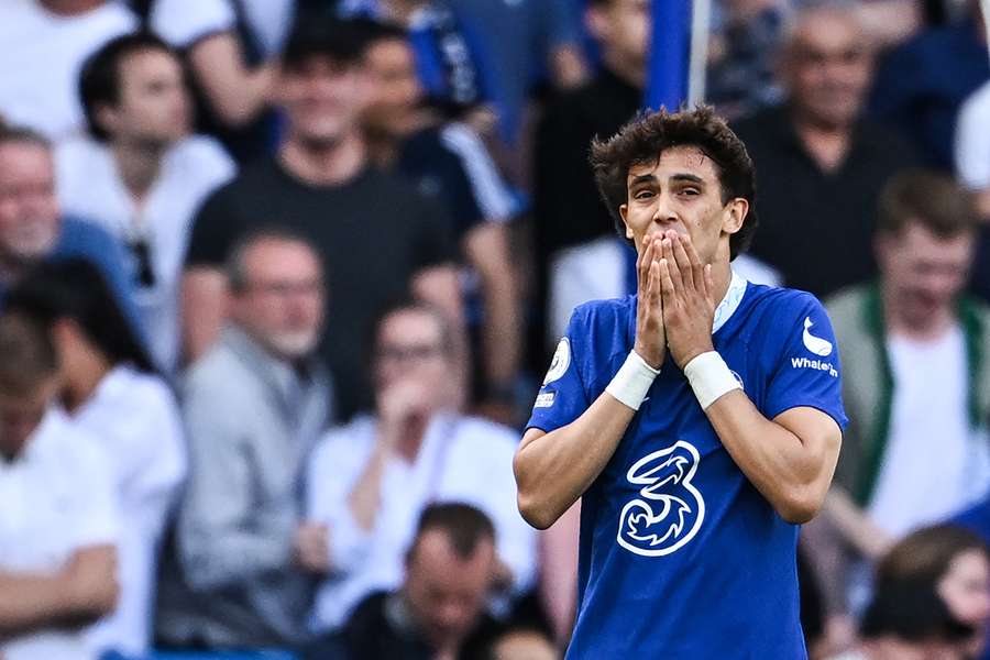 João Félix já vestiu a camisola do Chelsea