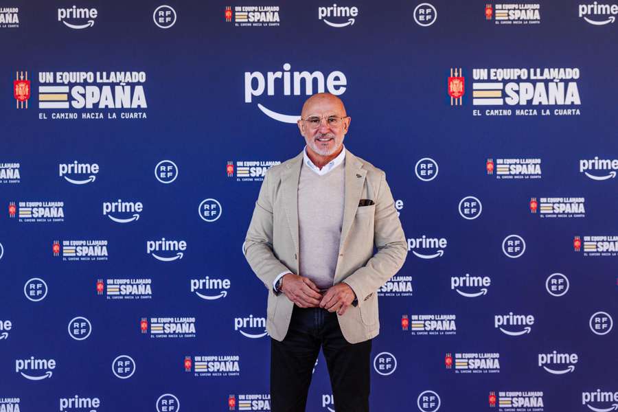 Luis de la Fuente, en la presentación del documental