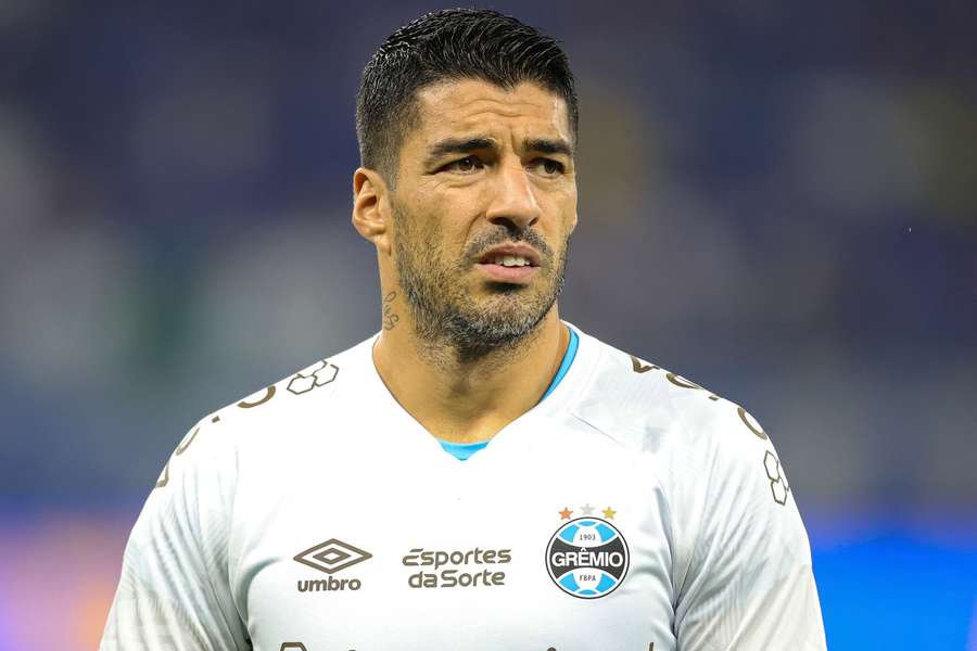 Luis Suarez în tricoul lui Gremio