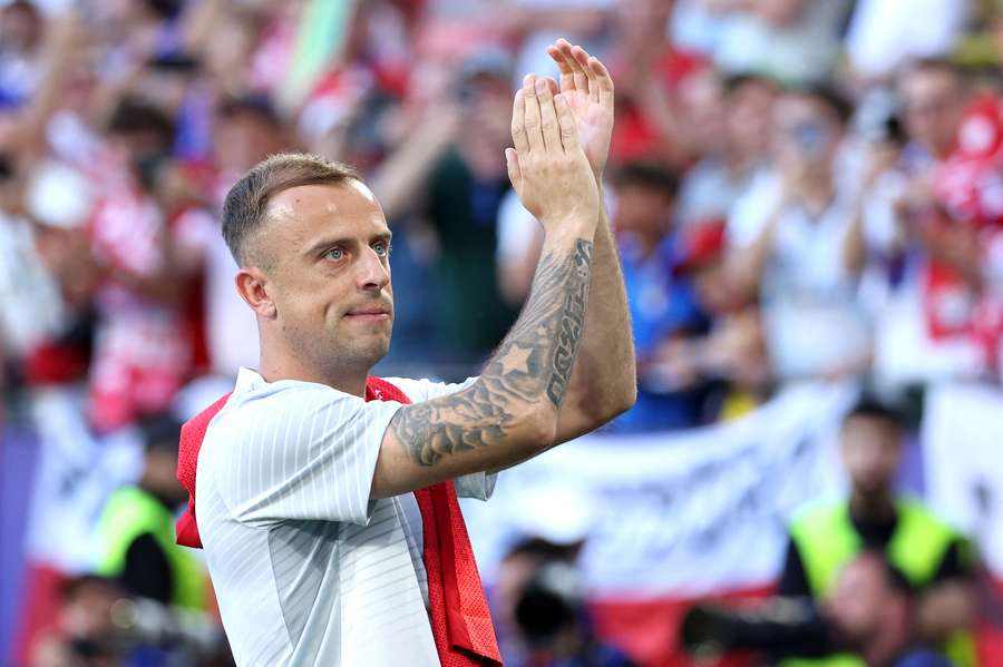 Grosicki przekłada pożegnanie z kadrą. Zagra jeszcze w reprezentacyjnej koszulce