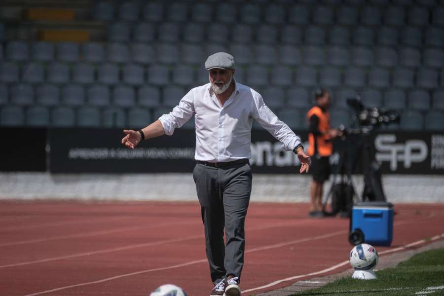 Álvaro Pacheco, treinador do Casa Pia