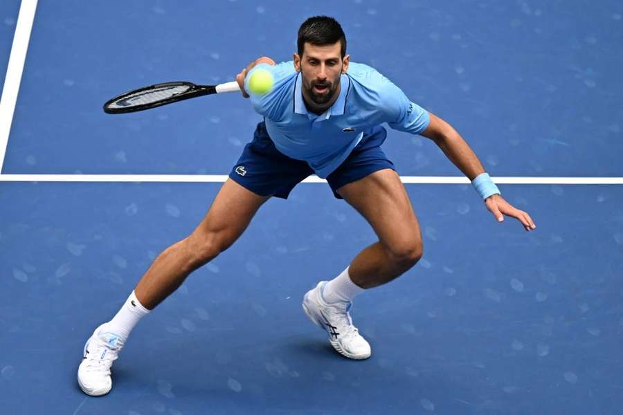 Novak Djokovič během letošního US Open.