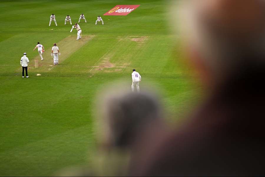 General view of play during a County Championship match between Somerset and Essex