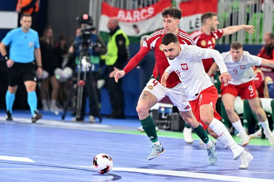 Sebastian Grubalski w walce z Węgrami Sebastian Grubalski w walce z Węgrami