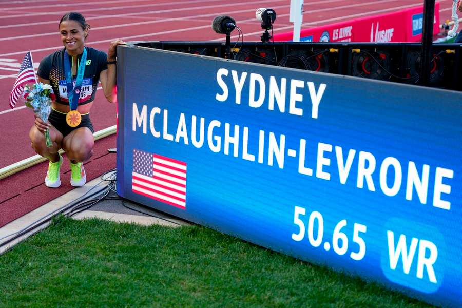 Sydney McLaughlin-Levrone is in bloedvorm in aanloop naar de Spelen