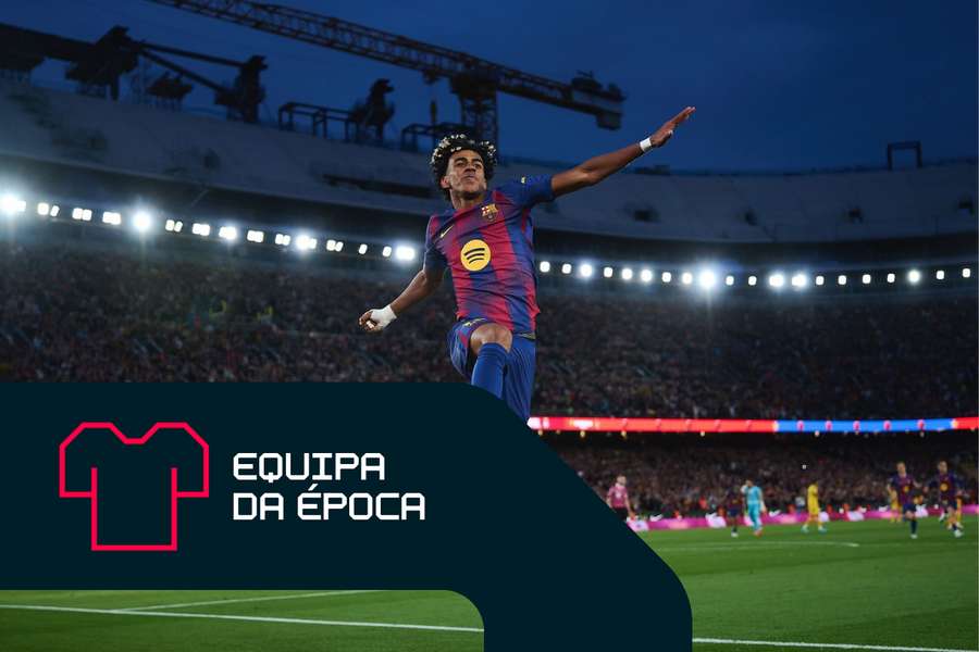 Lamine Yamal foi o melhor jogador da Europa esta temporada