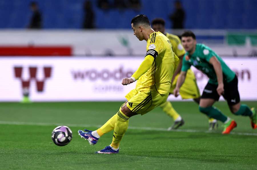 Cristiano Ronaldo a deschis scorul din penalty