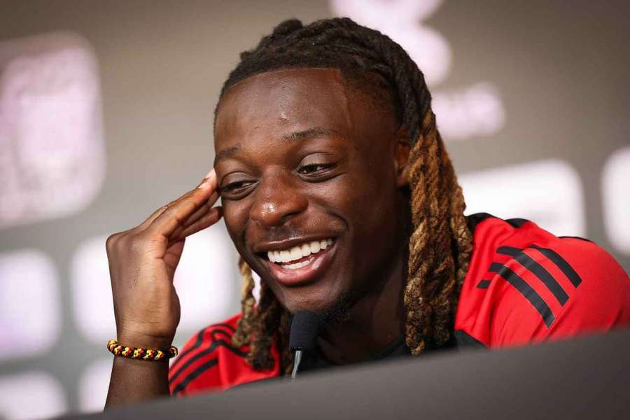 Jeremy Doku, jugagor del Manchester City