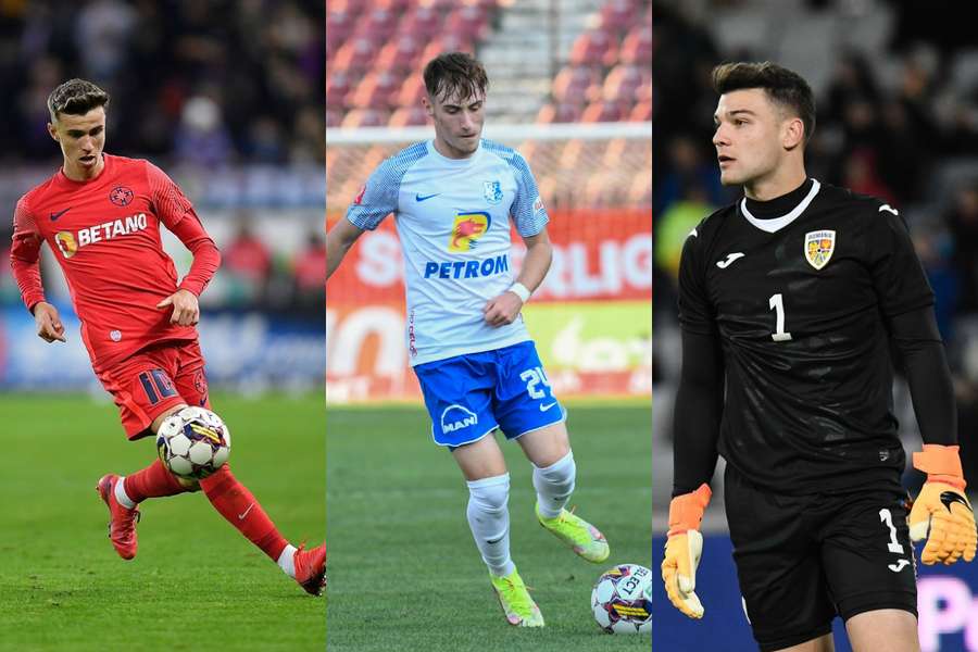 Octavian Popescu (FCSB), Constantin Grameni (Farul) și Robert Popa (FC U Craiova 1948), în topul celor mai valoroși tineri jucători