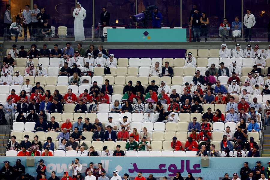 Empty seats have been seen in many stadiums across the World Cup