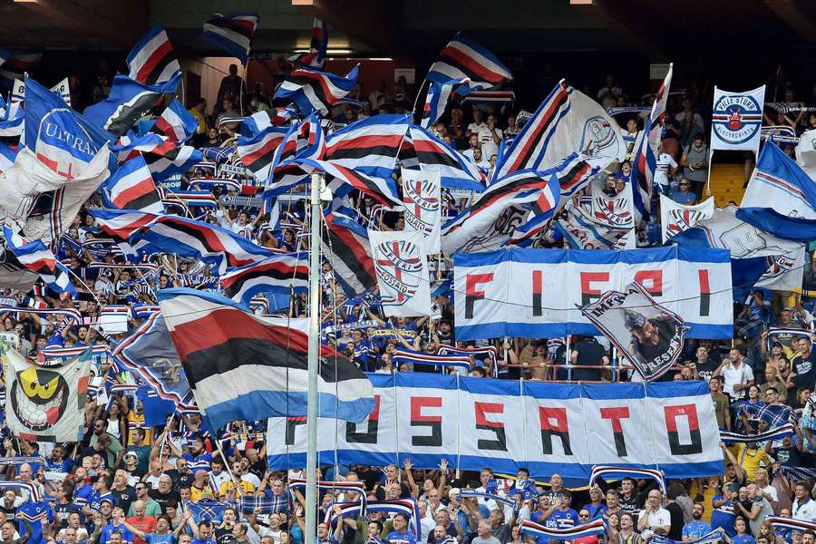 La curva della Sampdoria