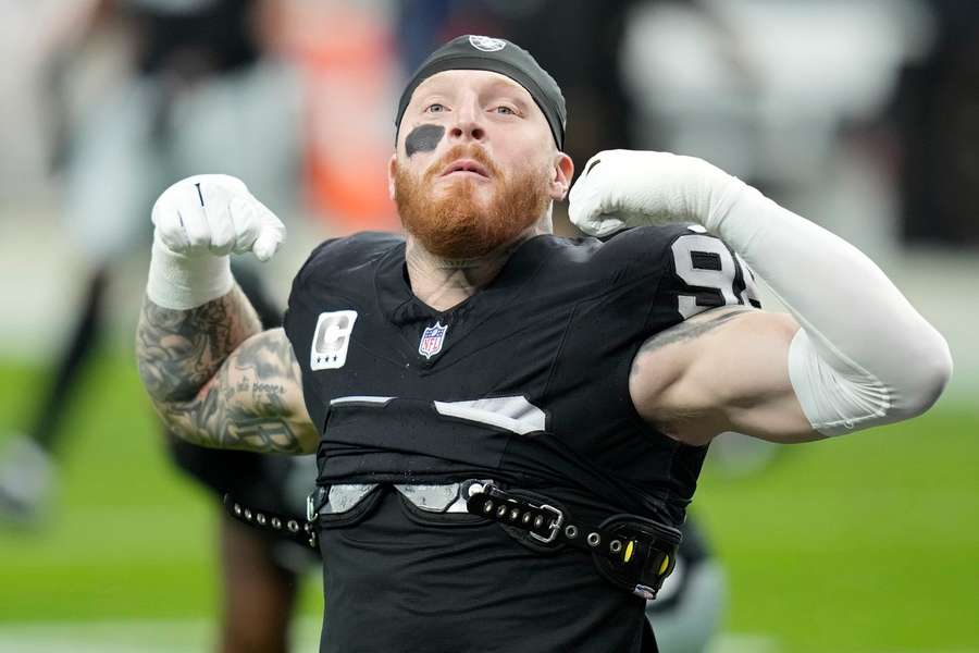 Defensive end Maxx Crosby is de sterspeler van de Raiders