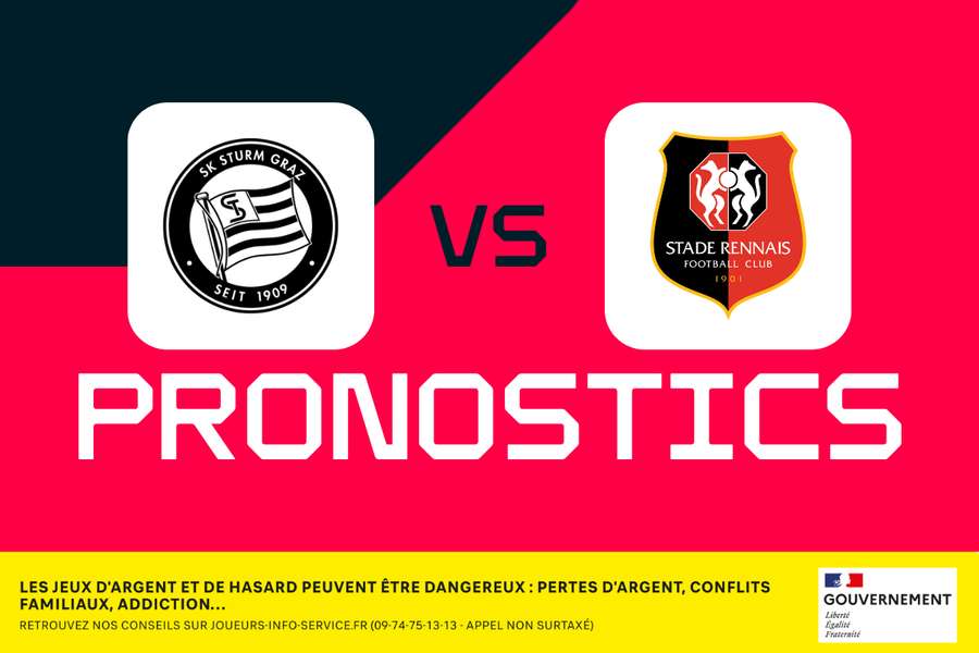 Sturm Graz - Rennes : pronostics, meilleurs paris et cotes (Ligue Europa) Sturm Graz - Rennes : pronostics, meilleurs paris et cotes (Ligue Europa)