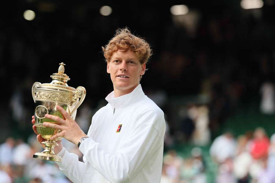 Jannik Sinner a Wimbledon