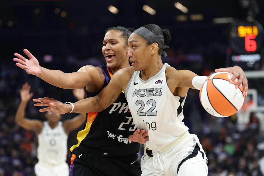 Las Vegas Aces derrotaron a las Phoenix Mercury