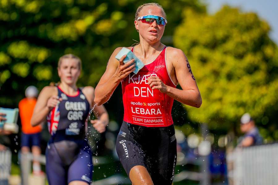 Alberte Kjær ligner en OL-deltager