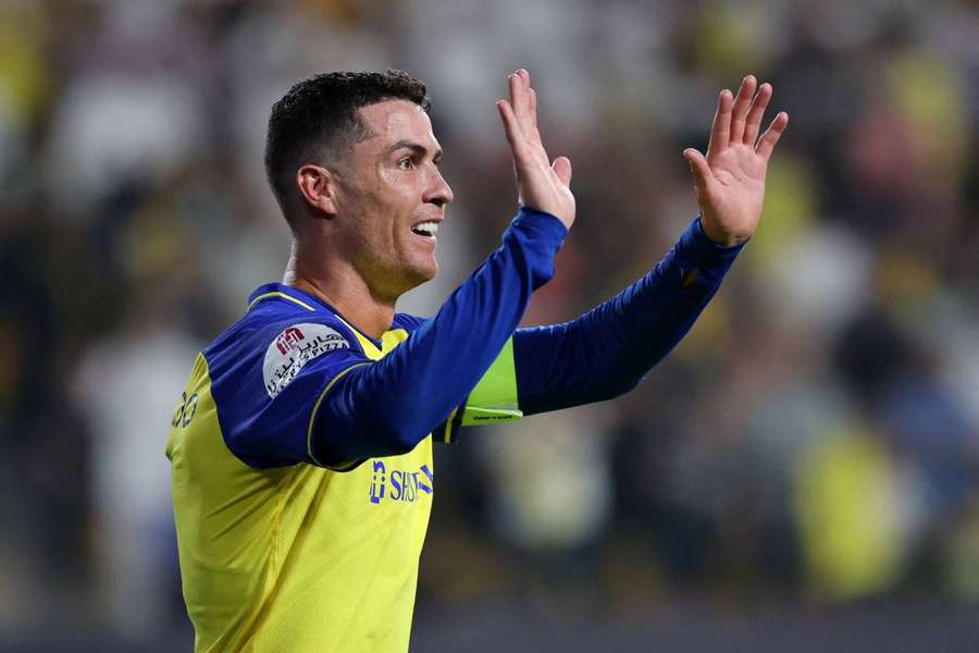 Ronaldo scored 14 goals in 16 games fo Al-Nassr this season