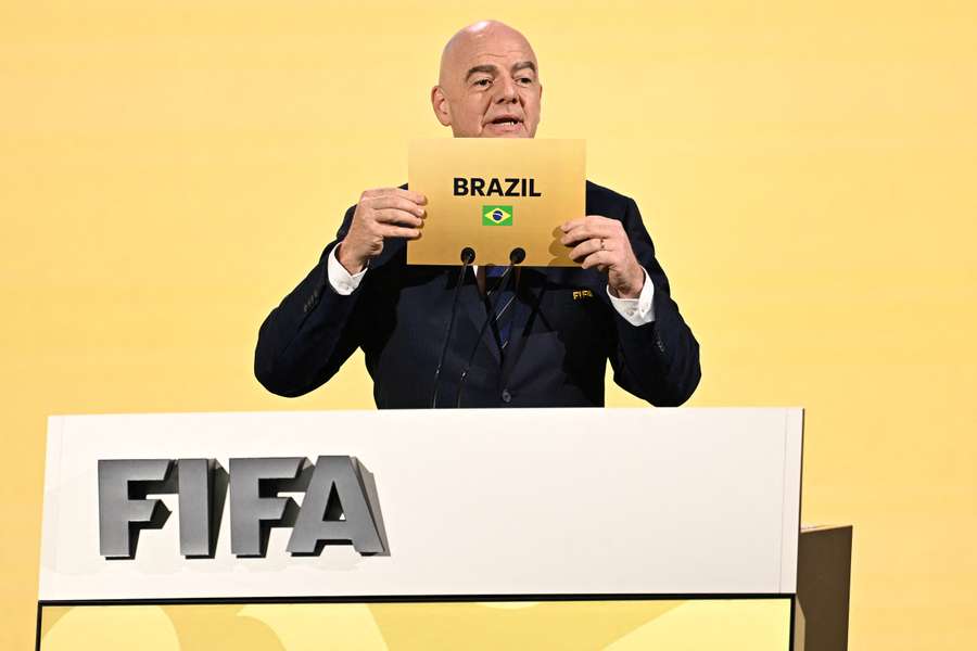 Die FIFA hat Brasilien zum Gastgeber der Frauen-WM 2027 auserkoren.