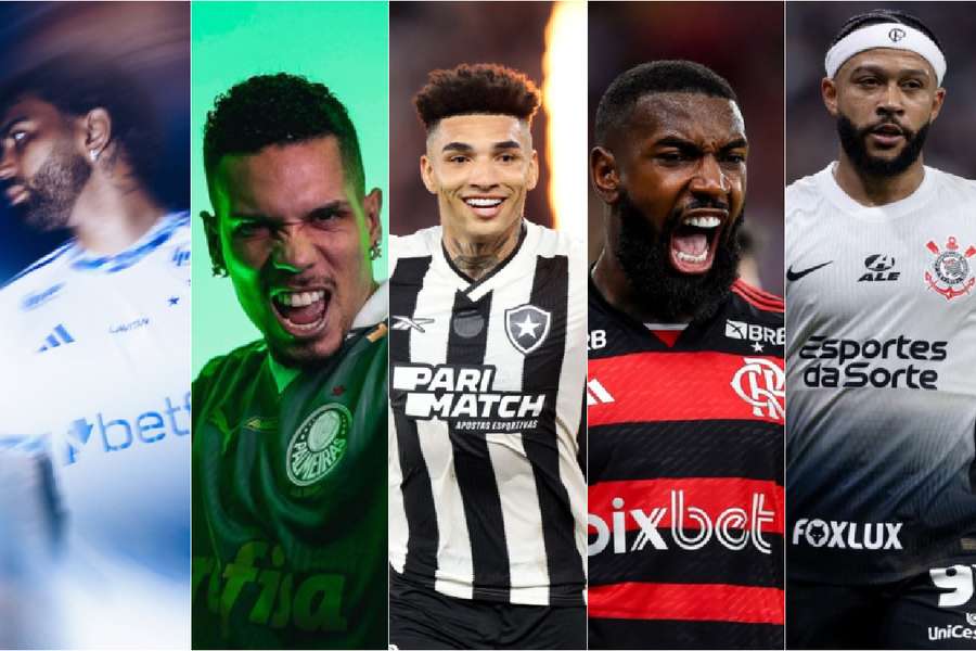 Com seus craques, alguns dos principais clubes do país prometem atrair os holofotes em 2025