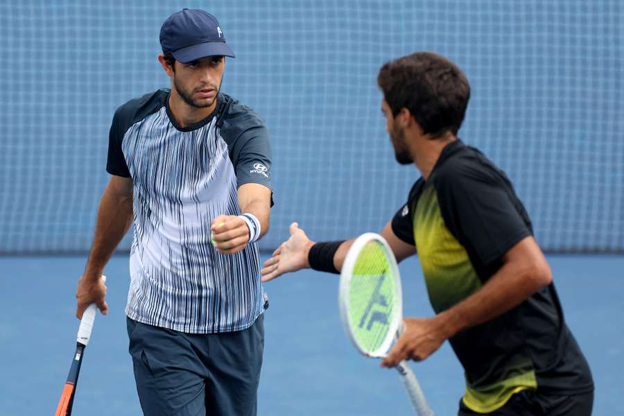 Primeira dupla 100% portuguesa a chegar aos quartos de final de um Grand Slam