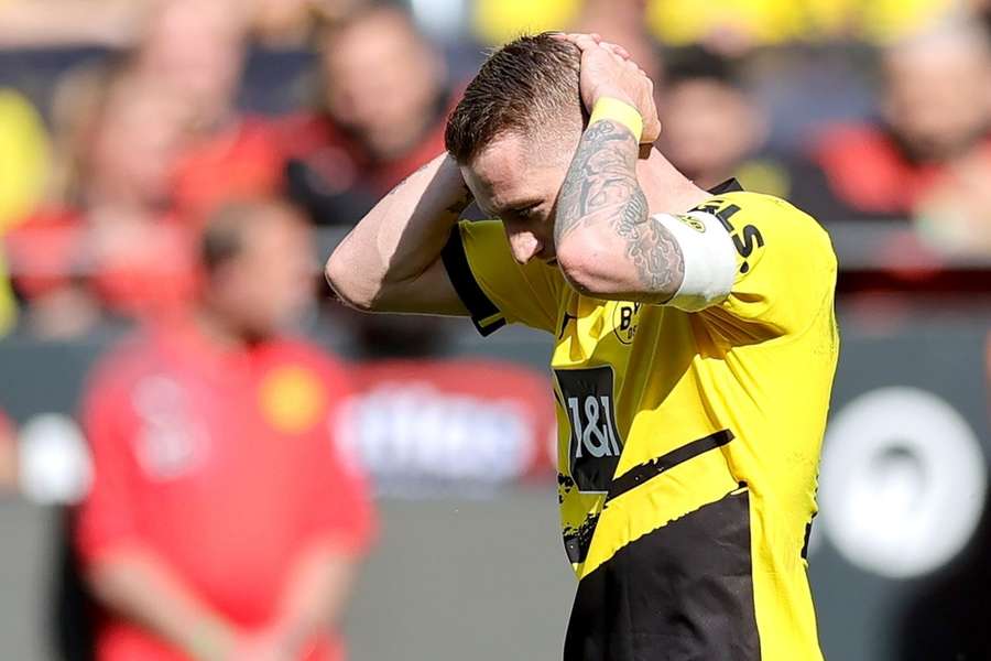 Marco Reus continúa sin ganar una Bundesliga con el Dortmund