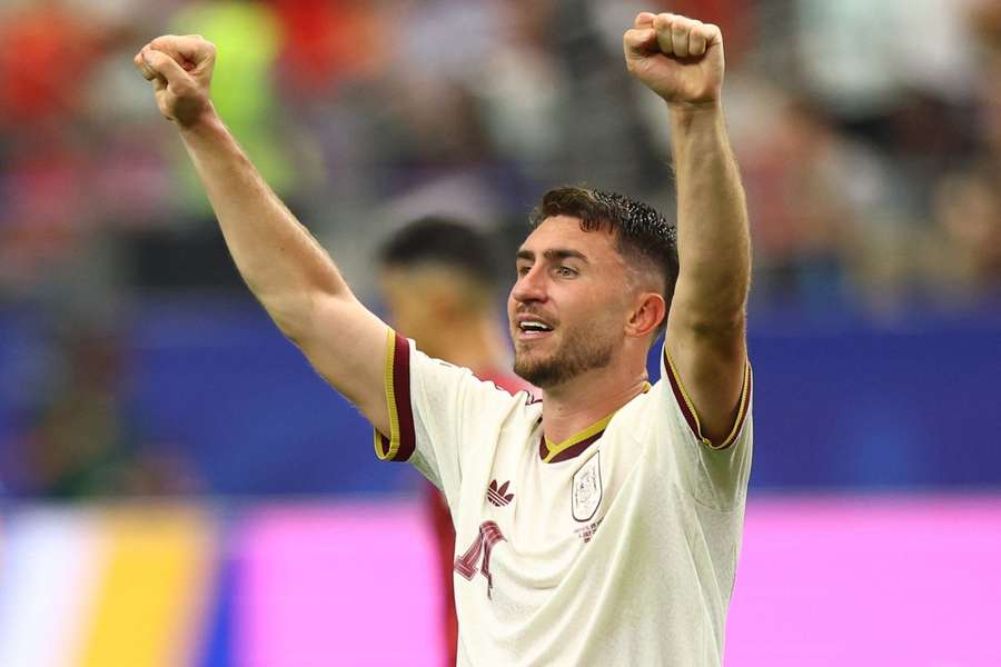 Aymeric Laporte, tras el Portugal-España