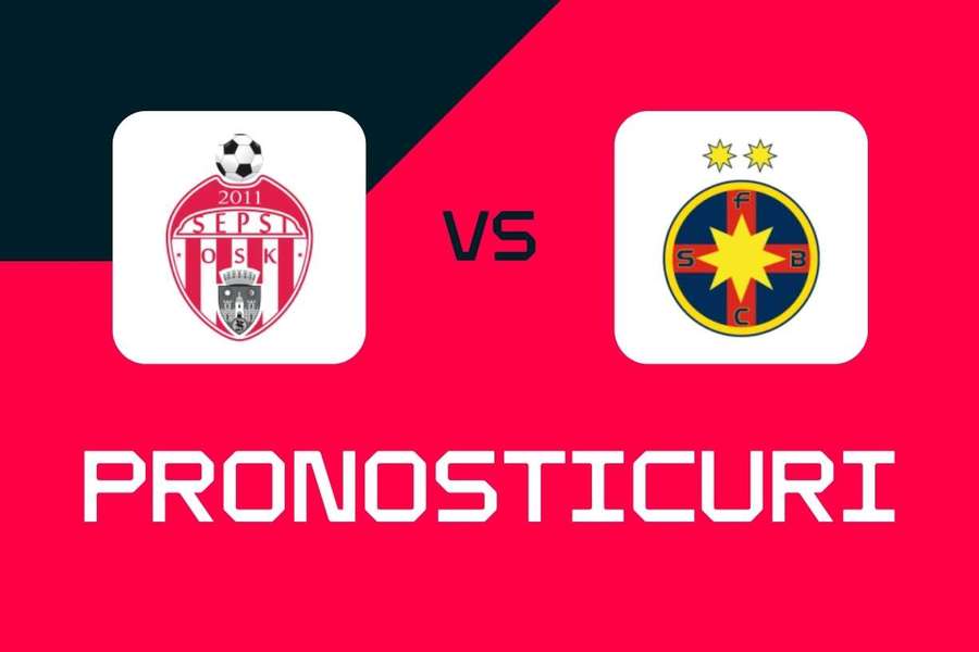 Sepsi - FCSB: Pronosticuri, cele mai bune pariuri și cote Superliga