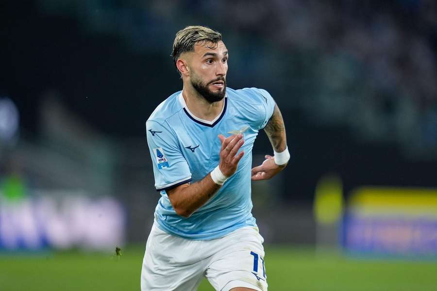 Taty Castellanos en acción con la Lazio Taty Castellanos en acción con la Lazio
