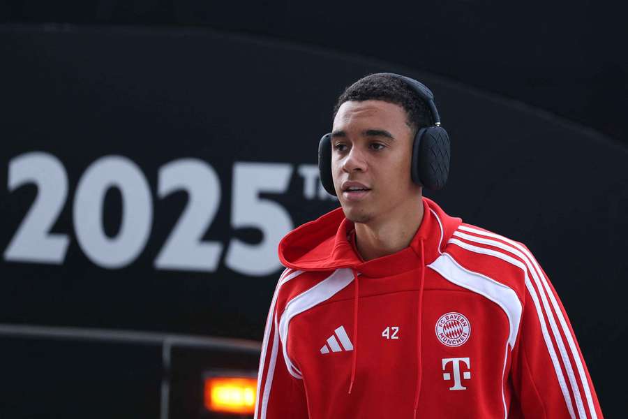 Jamal Musiala has not featured for Bayern since July 2025